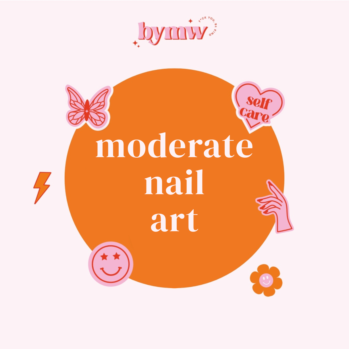 MODERATE NAIL ART