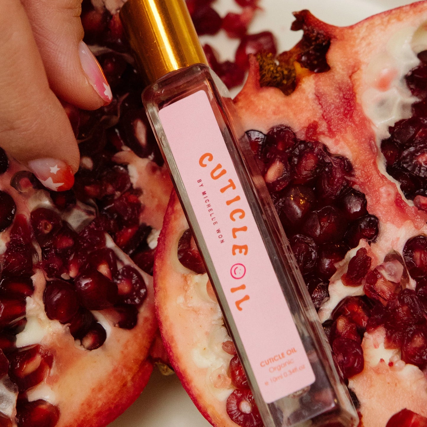 best cuticle oil, it smells so yummy and good and it's great for dry cuticles and healthy nails.