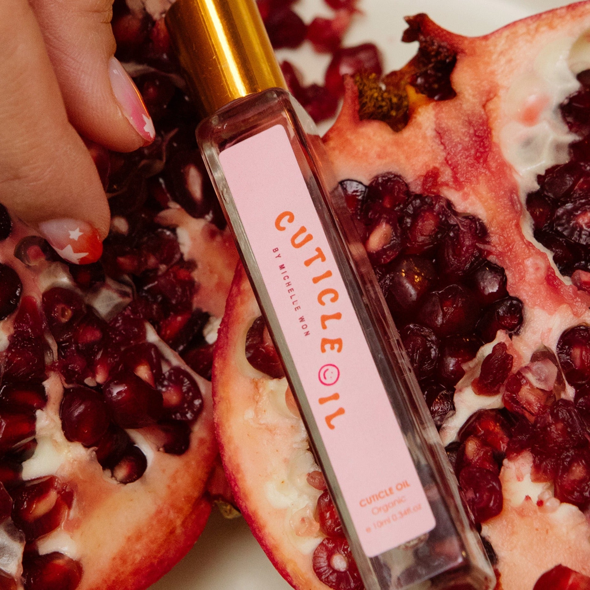 best cuticle oil, it smells so yummy and good and it's great for dry cuticles and healthy nails.